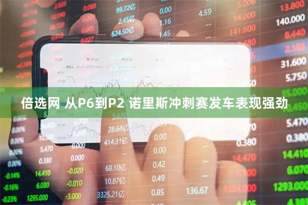 倍选网 从P6到P2 诺里斯冲刺赛发车表现强劲
